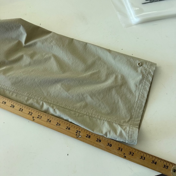 Mountain Khakis Classic Beige Nylon Stretch Outdoor Hiking Pants Mens 35 x 32 - Picture 7 of 8